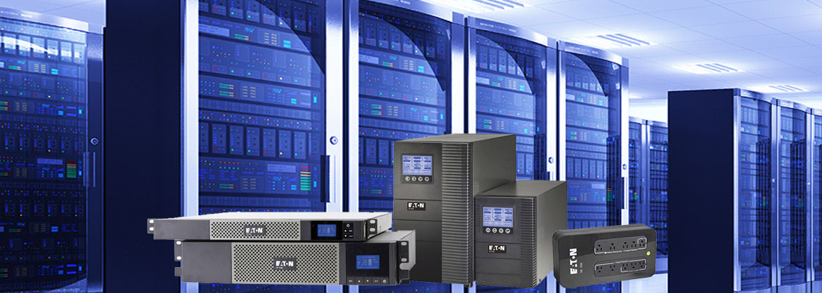 Picture of Eaton's Servers
